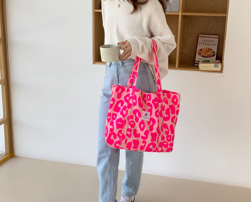 Large Capacity Canvas Bag Simple Women