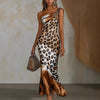 New Womens Leopard Print Dress