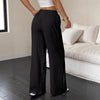 All-matching Lace-up Waist Trimming Fashion Casual Women's Trousers