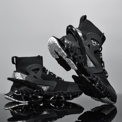 Ultra-light Shock-absorbing Running Blade Fly-knit Sneakers