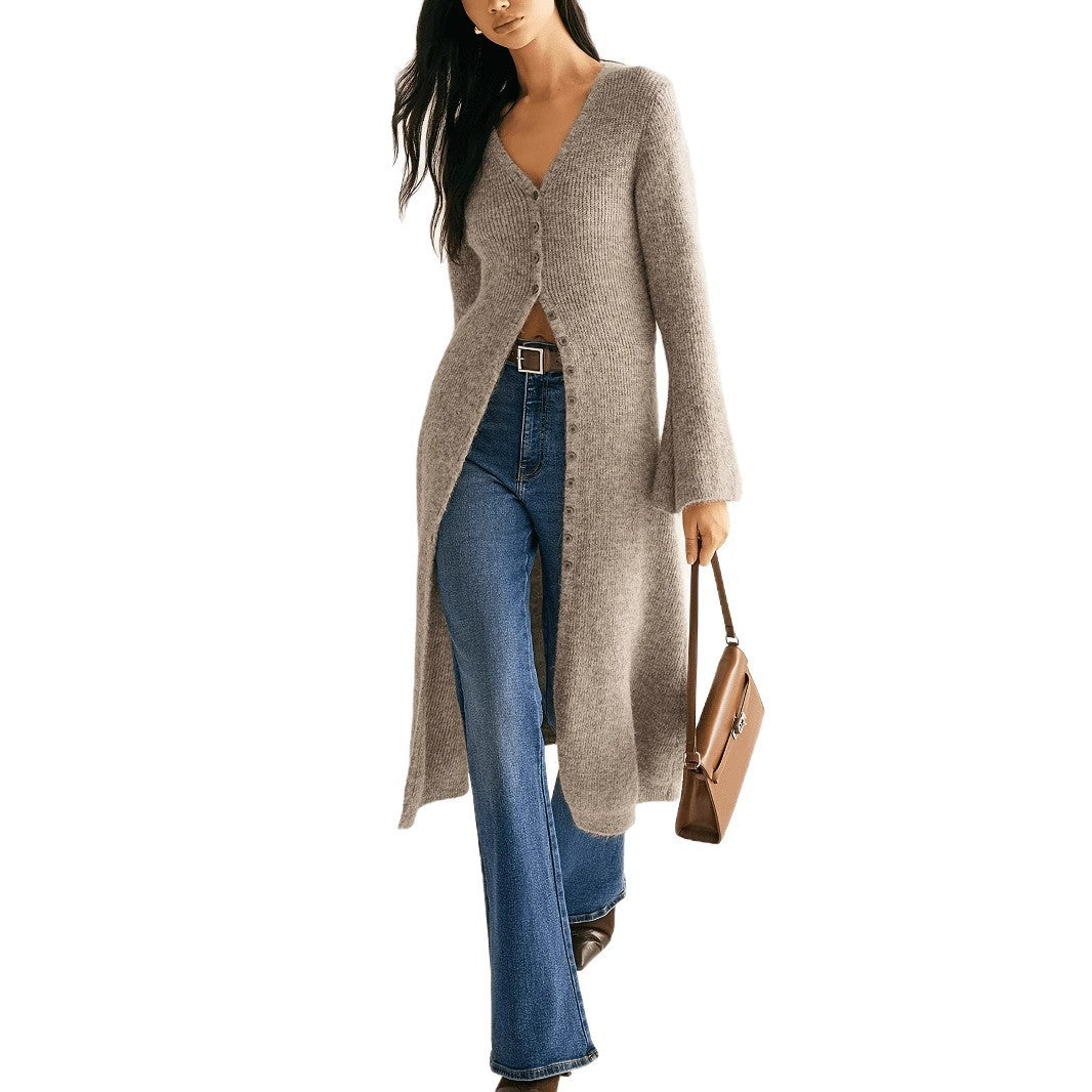 French Style Elegant Retro Long Sleeve Coat Cardigan