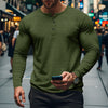Camicia Casual Sportiva a Maniche Lunghe da Uomo con Nuova Fantasia a Quadretti Jacquard
