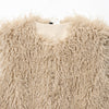 Temperament Women's Affordable Luxury Furry Vest