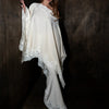 Elegant Light-luxury Lace-trimmed Shawl-style Gown