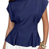 T-shirt Donna Girocollo Manica Corta Casual Versatile Moda