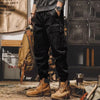Loose Casual Ruan Handsome Ankle Banded Pants