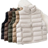 Down Cotton Lightweight Short Vest Autumn And Winter