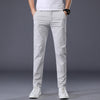 Men's Solid Color Casual Pants Korean Style Straight Trousers