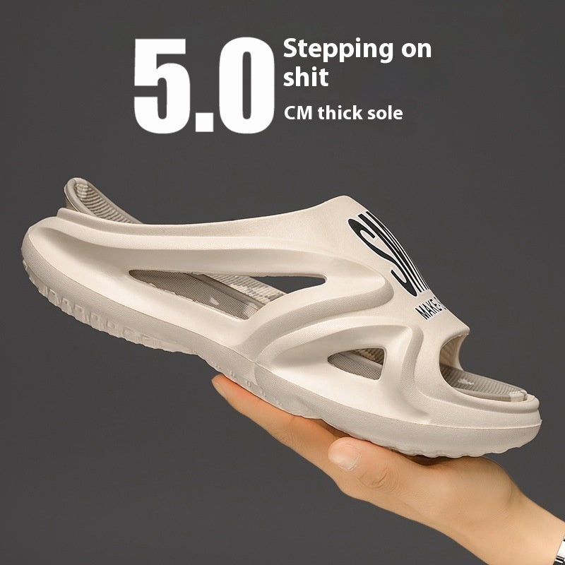 Lightweight Comfortable Slip-on Non-slip Plus Size Slippers
