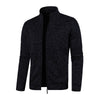 Men's Long Zipper Light Fleece Jacket Plus Size