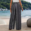 Black Korean Style Straight-leg Pants Women's Trousers