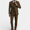 Abito in Lino Uomo Business Casual Abito da Sposo Banchetto