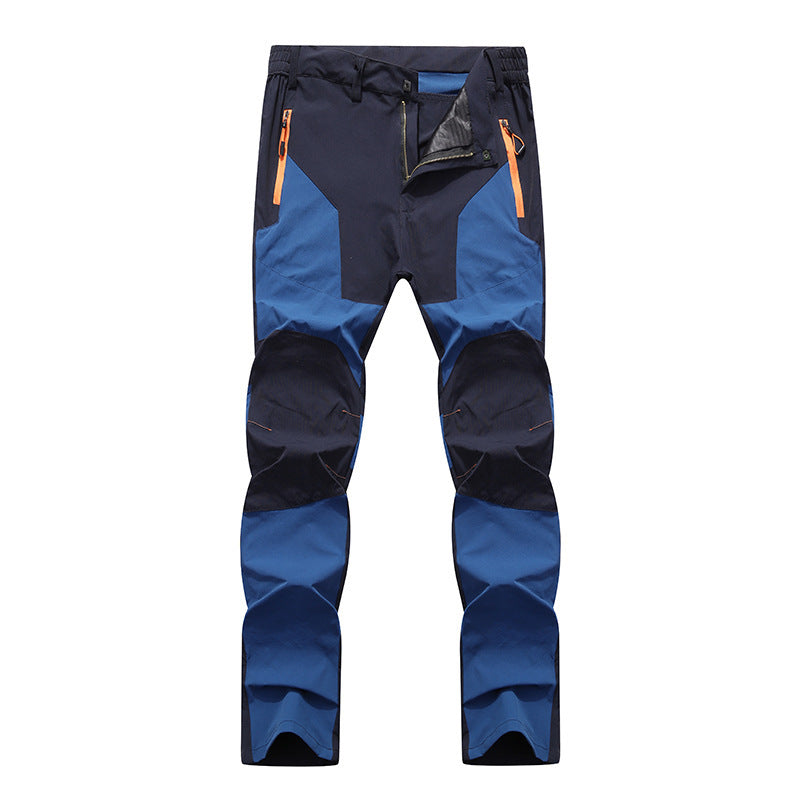 Outdoor Stretch Charging Men's Windproof Waterproof And Hard-wearing Breathable Quick-drying Pants