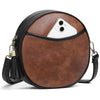 European And American Shoulder Retro Small Round Bag
