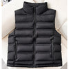 Down Cotton Lightweight Short Vest Autumn And Winter