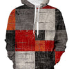 Stitching Pattern 3D Digital Printing Sweater Spring And Autumn Men's Hoodie