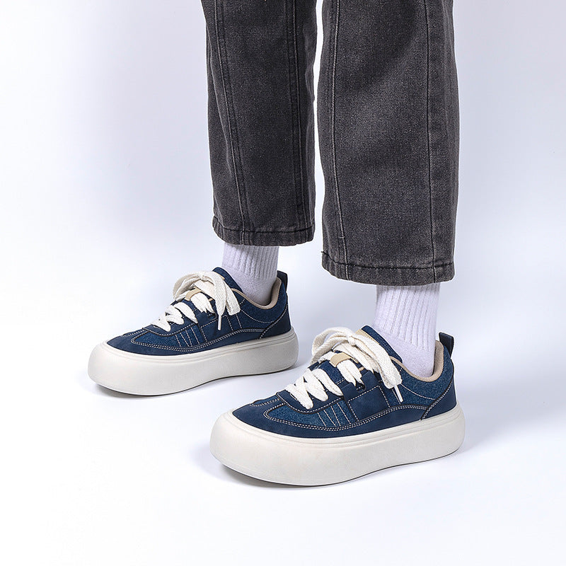 Versatile Raise The Bottom Canvas Shoes For Men