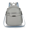 All-matching Solid Color Casual Trend Travel Bag School Bag