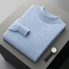 Autumn And Winter New Half-collar Wool Sweater Men's Thin Pullover Bottoming Shirt