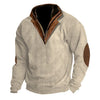 Warm And Loose Outdoor Breathable Stand Collar Men's Sweater