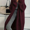 Idle Style Loose Thick Knitted Coat For Women