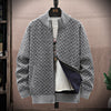 New Men's Casual Zipper Sweater Coat All-matching