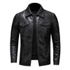 Men's Thin Jacket Leather Coat