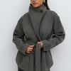 Autumn And Winter High-grade Mid-length Thick Woolen Coat