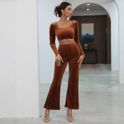 Maglione a maniche lunghe alla moda casual