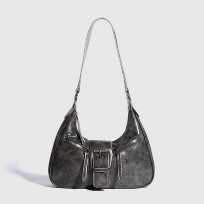 Retro Biker's Women's Shoulder Messenger Bag