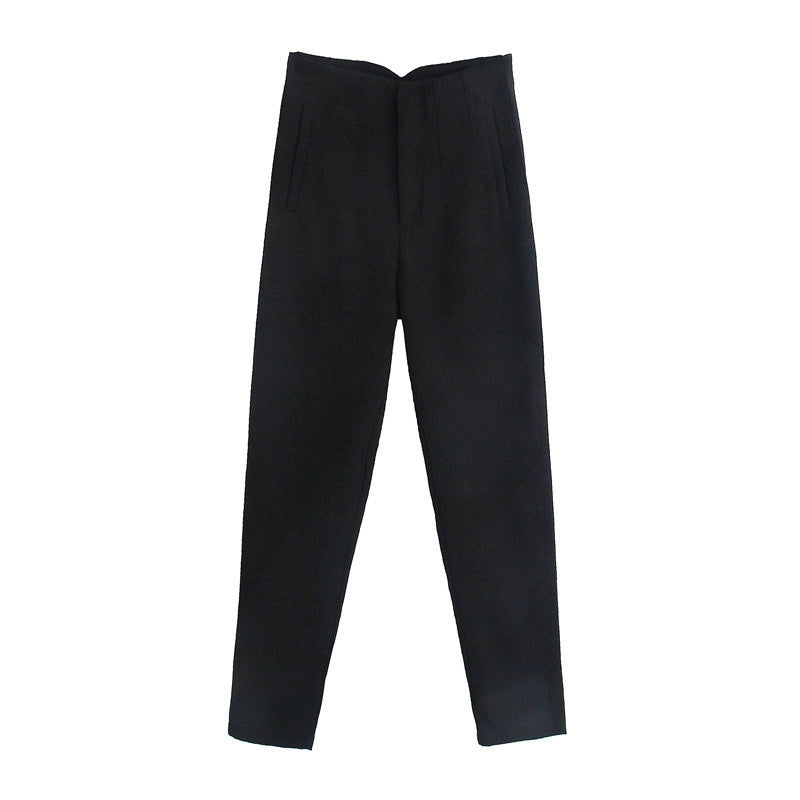 Women's Fashion Slim Fit Slimming High-waisted Trousers