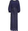 Vestito da sera in chiffon con perline da donna africana Taglie forti