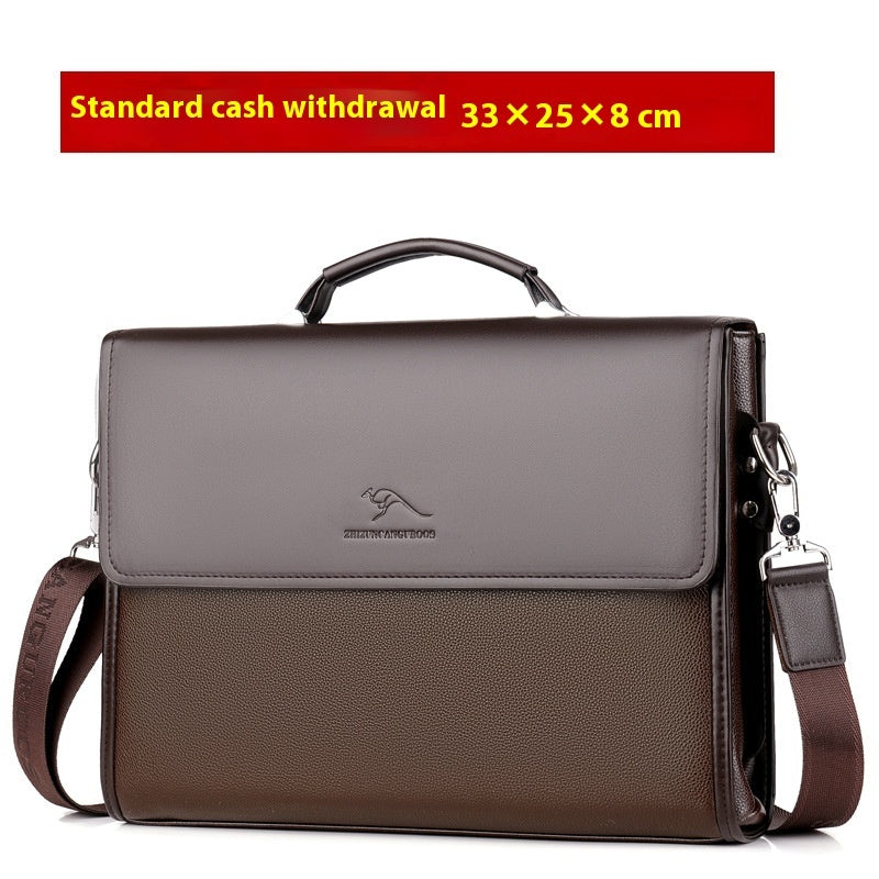Men's Handbag Business Briefcase Shoulder Crossbody Bag