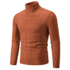 Men's Slim Twist Turtleneck Pullover