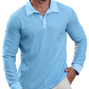 Men's Lapel American Casual Vacation Long Sleeve