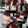 European And American Mens Printed Shirt Cardigan Longsleeved Shirt