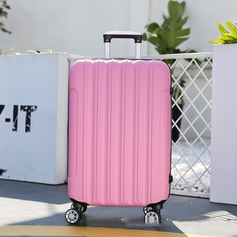 Luggage Men's And Women's Zipper ABS Material