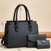 Plaid Women's Bag Suit Large Capacity Fashion