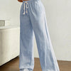 Striped Sweet Wide-leg Pants Mopping Casual