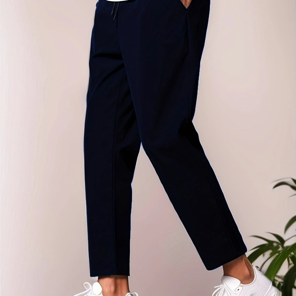 2025 Autumn New Casual Slim-fitting Ankle Length Trousers