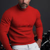 Men's Solid Color Long Sleeve Turtleneck Sweater