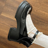 Sweet French Chunky Heel Mary Jane Shoes Shallow Mouth All-matching