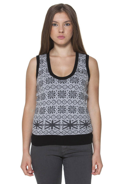 "FRED PERRY GILET DONNA GRIGIO"