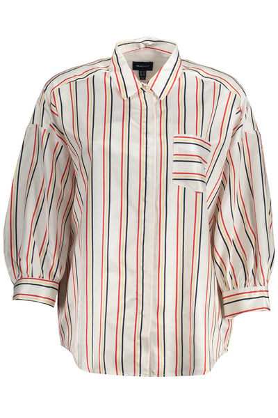 "GANT CAMICIA MANICHE LUNGHE DONNA BIANCO"