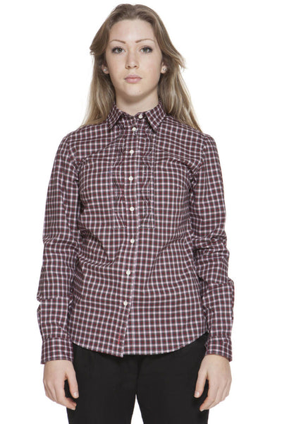 "GANT CAMICIA MANICHE LUNGHE DONNA ROSSO"
