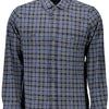"GANT CAMICIA MANICHE LUNGHE UOMO BLU"