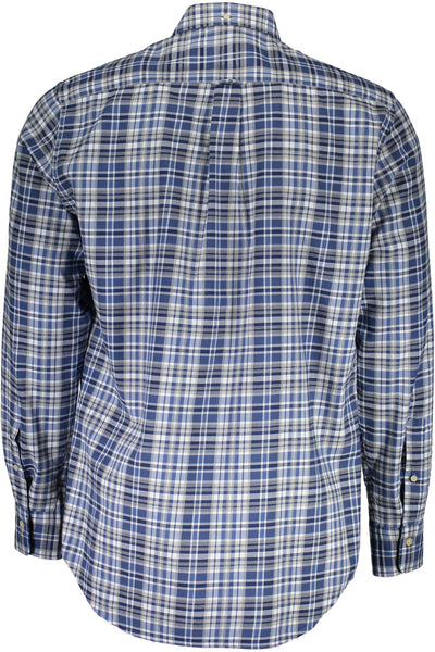 "GANT CAMICIA MANICHE LUNGHE UOMO BLU"