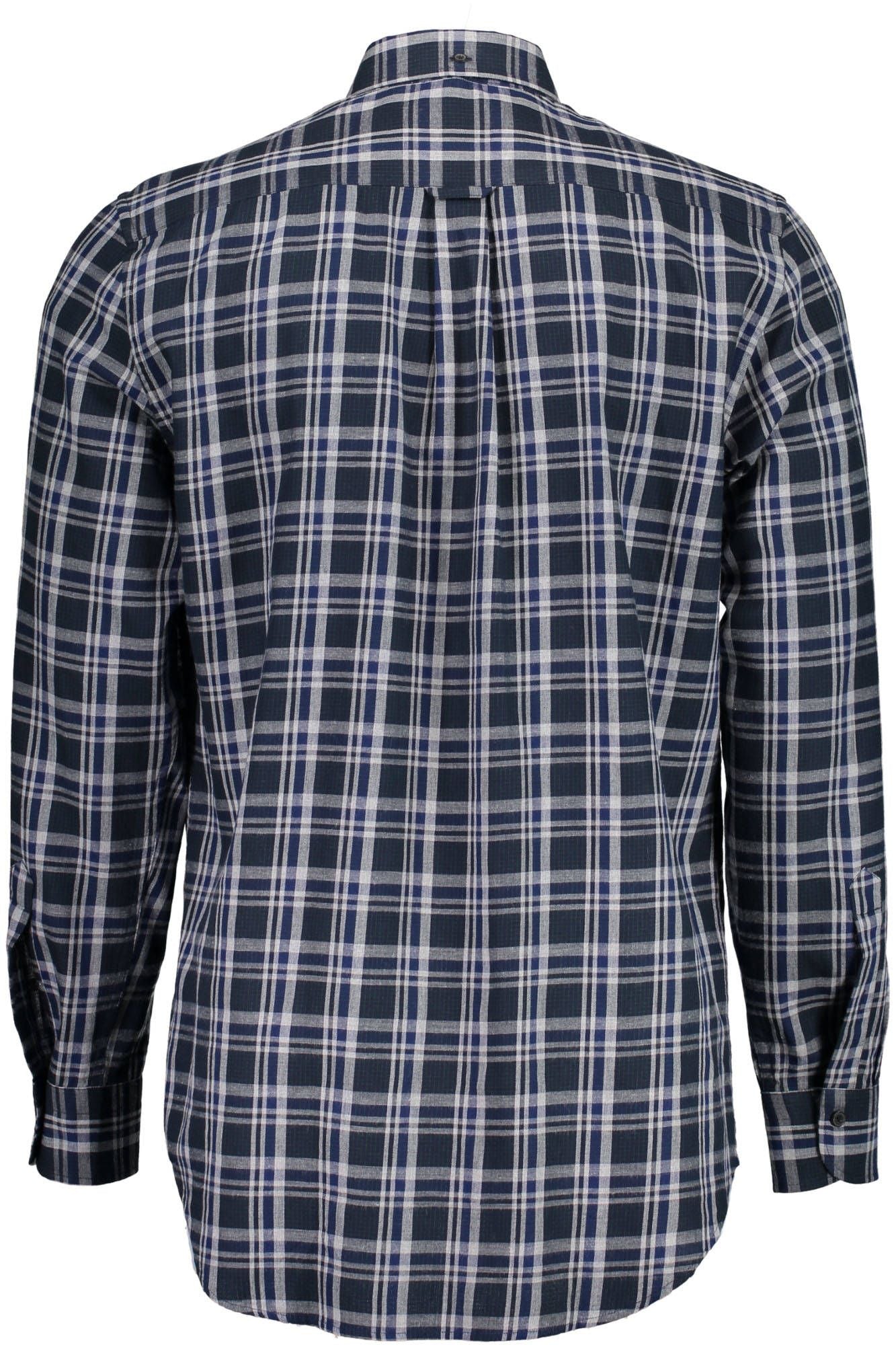 "GANT CAMICIA MANICHE LUNGHE UOMO BLU"