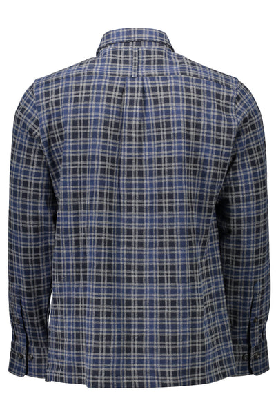 "GANT CAMICIA MANICHE LUNGHE UOMO BLU"