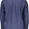 "GANT CAMICIA MANICHE LUNGHE UOMO BLU"